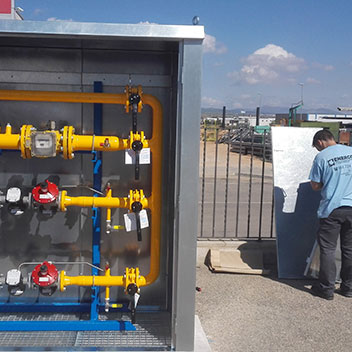 Instalación de gas Castellón gas alta presión
