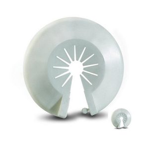 floron embellecedor tubo empotrado blanco