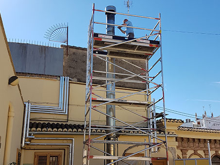 Instalación de gas Castellón exterior